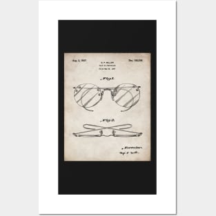 Spectacles Patent - Optometrist Eye Doctor Office Art - Antique Posters and Art